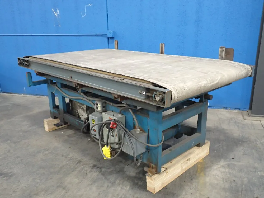 Kalamazoo 48" Tilting Motorized Conveyor Belt