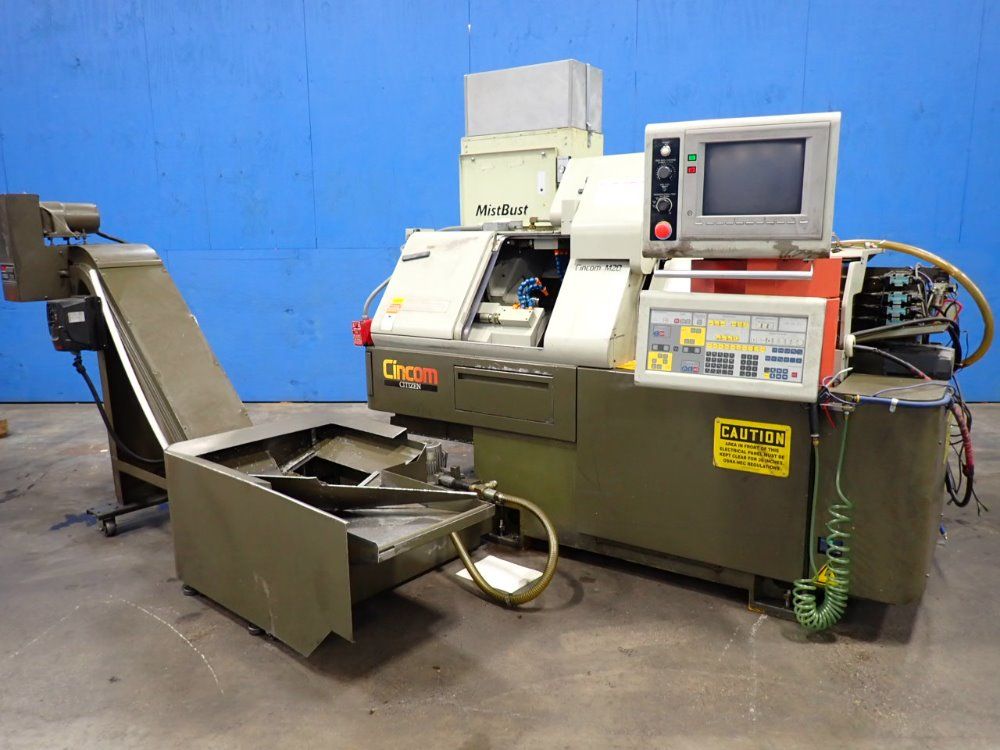 Citizen Cnc Screw Machine - Cincom M20
