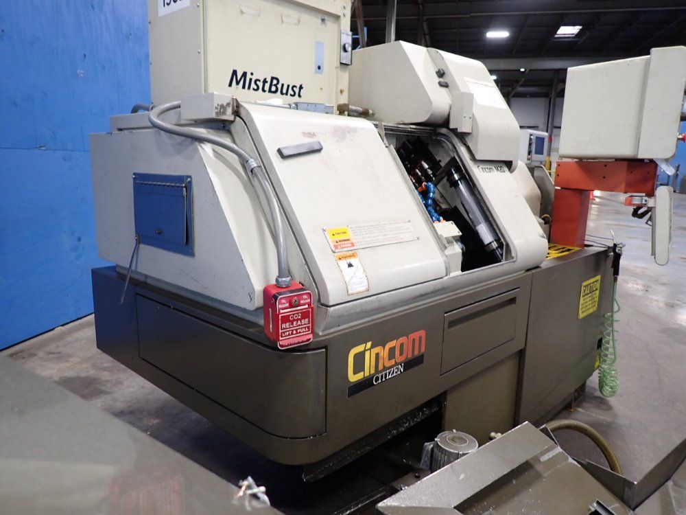Citizen Cnc Screw Machine - Cincom M20