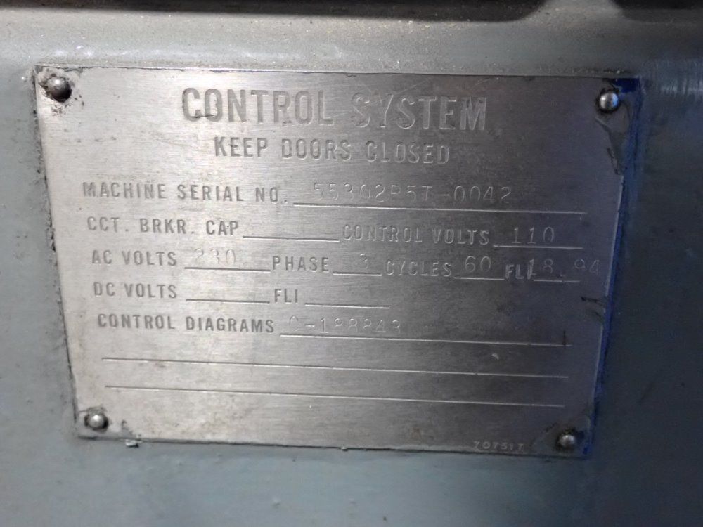 Cincinnati 52 1/2" X 12" Horizontal Band Saw - 205