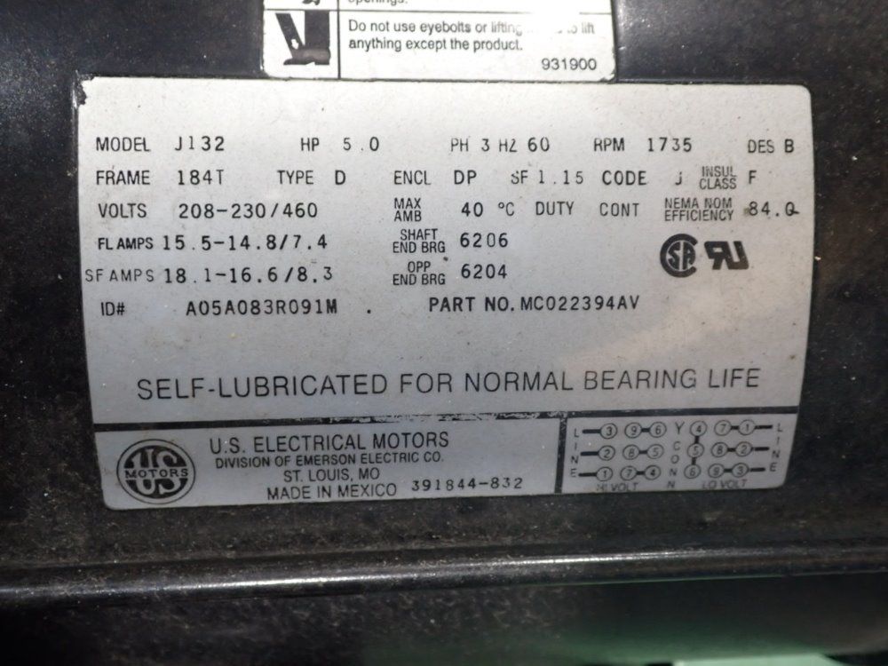 Speedaire 5hp Air Compresor - 52400b