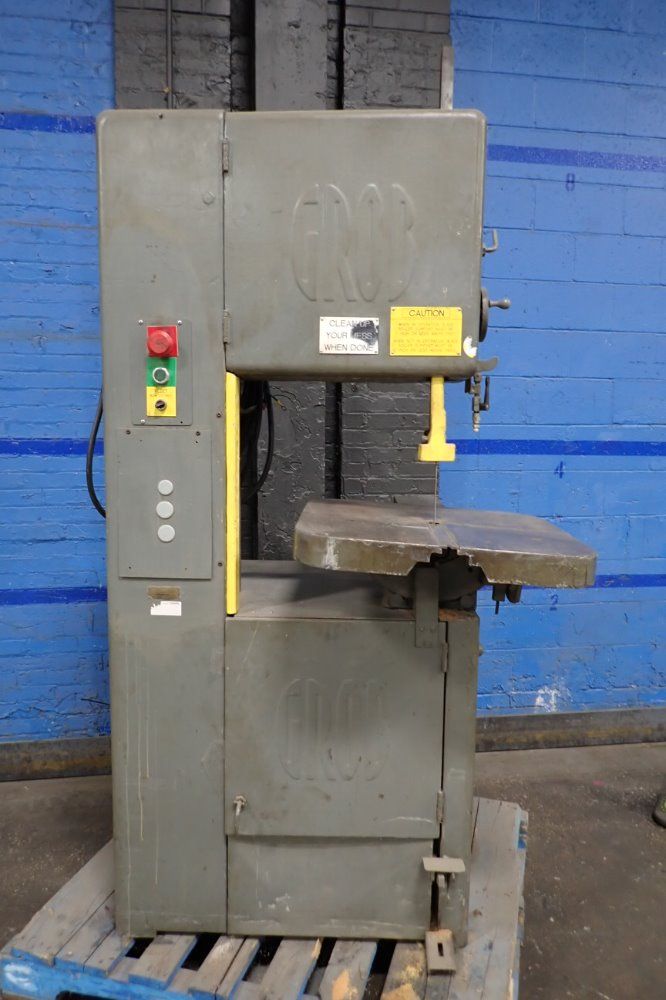 Grob Brothers 18" X 5 1/2" Vertical Band Saw - N518