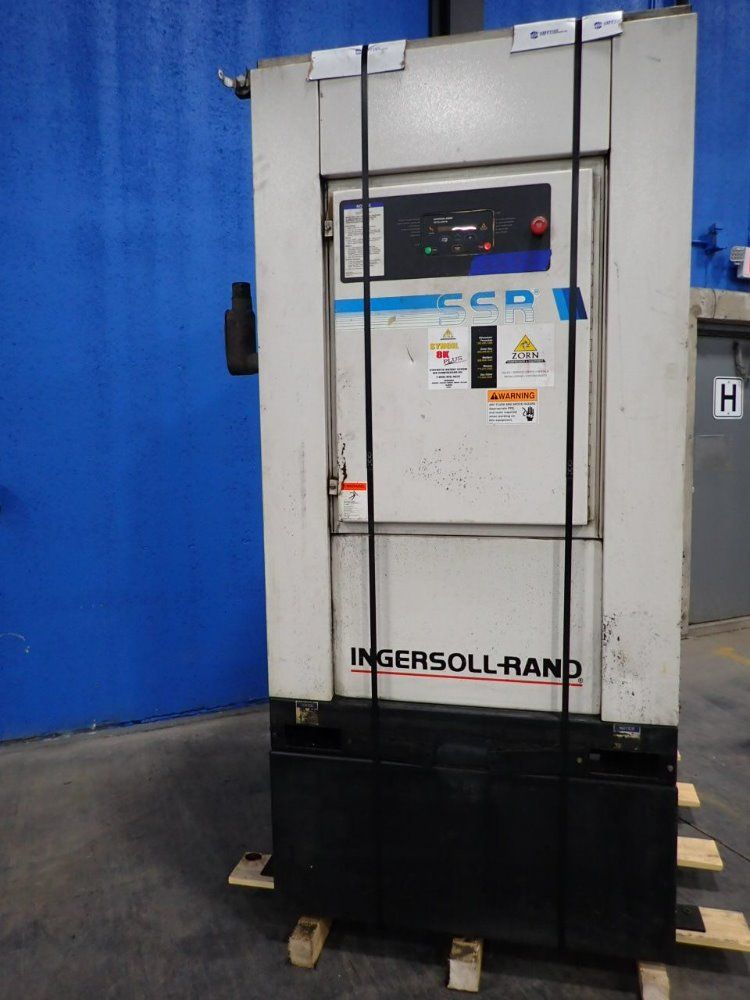 Ingersoll Rand 194 Cfm Screw Compressor - Ssr-ep50se