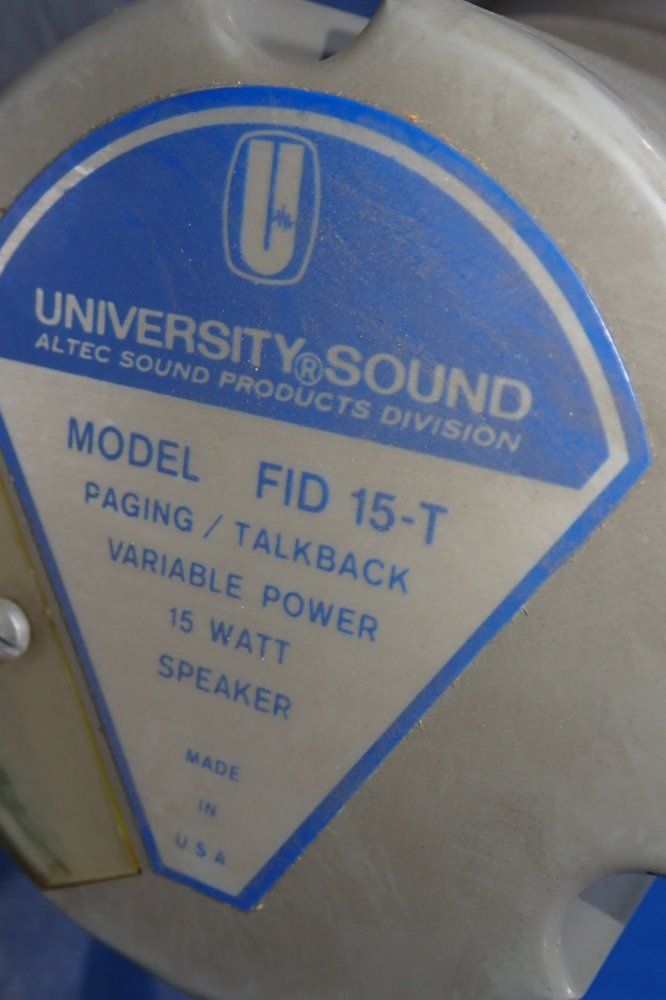 University Sound Paging Speaker - Fid15-t