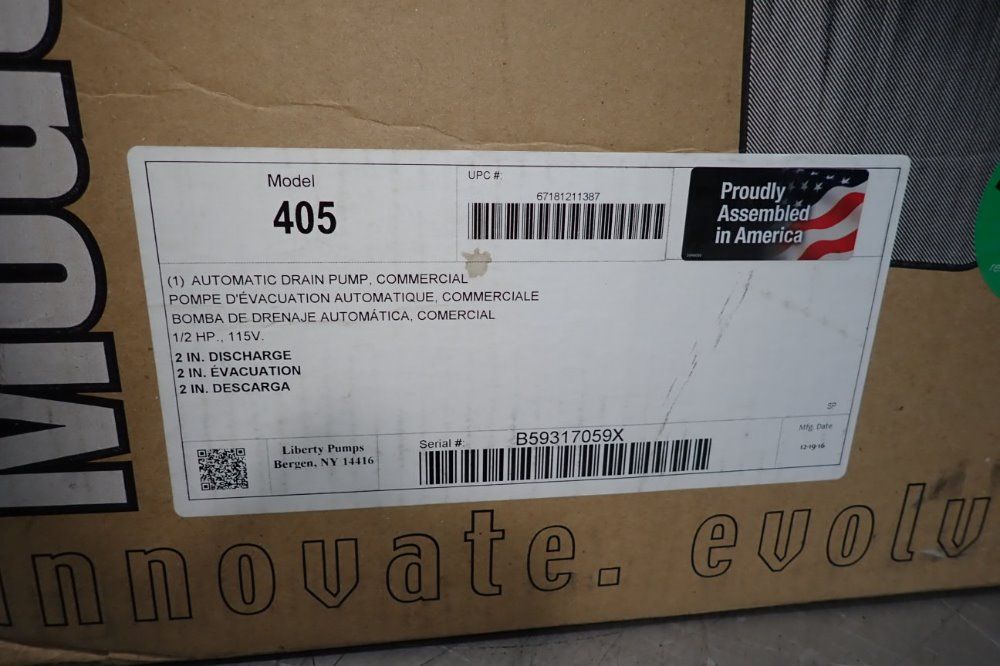 Liberty Pumps Automatic Drain Pump - 405