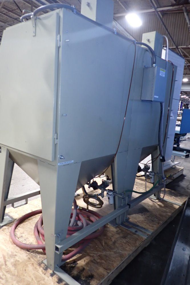 Clemco 74" X 36" X 38" Blast Cabinet - Dbl65s900 Reclaim Wodc