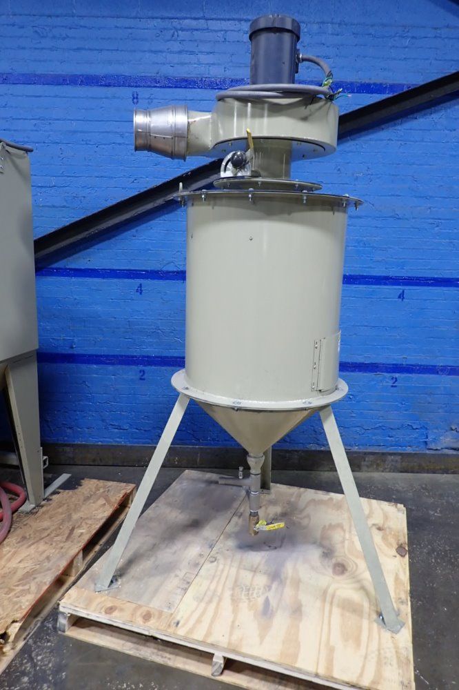 Clemco 74" X 36" X 38" Blast Cabinet - Dbl65s900 Reclaim Wodc