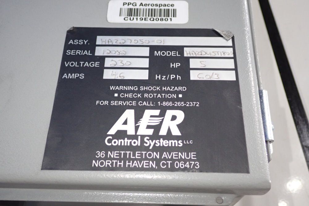 Clemco 74" X 36" X 38" Blast Cabinet - Dbl65s900 Reclaim Wodc