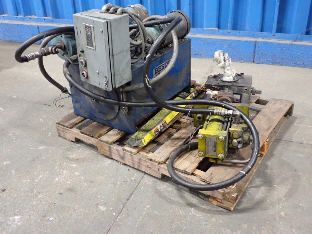 Berlyn 2hp Hydraulic Screen Changer - Bcm-3500