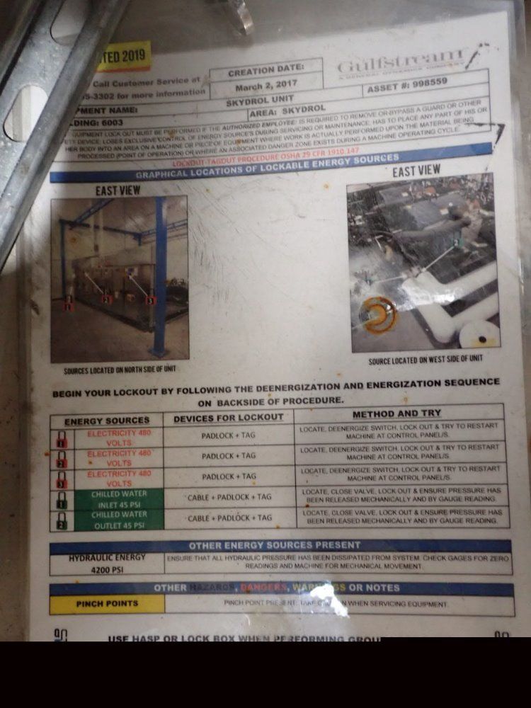 Avtron 150 Hp Hydraulic Test Stand - H462