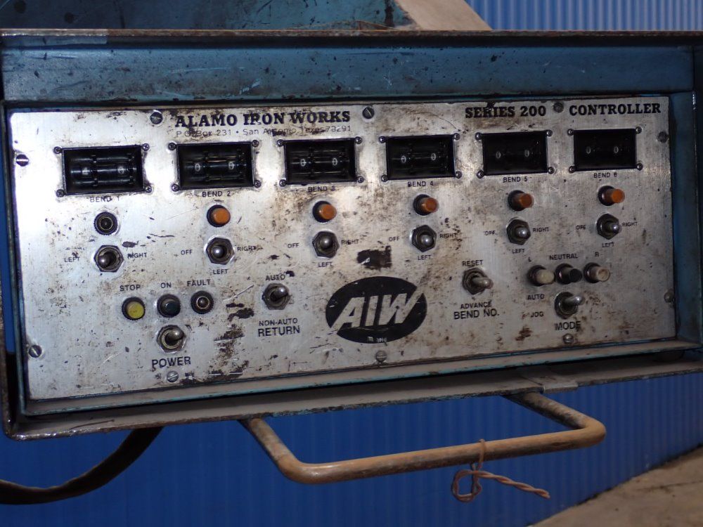 Alamo Iron Works 6000 Lbs Table Bender - 807 14-de