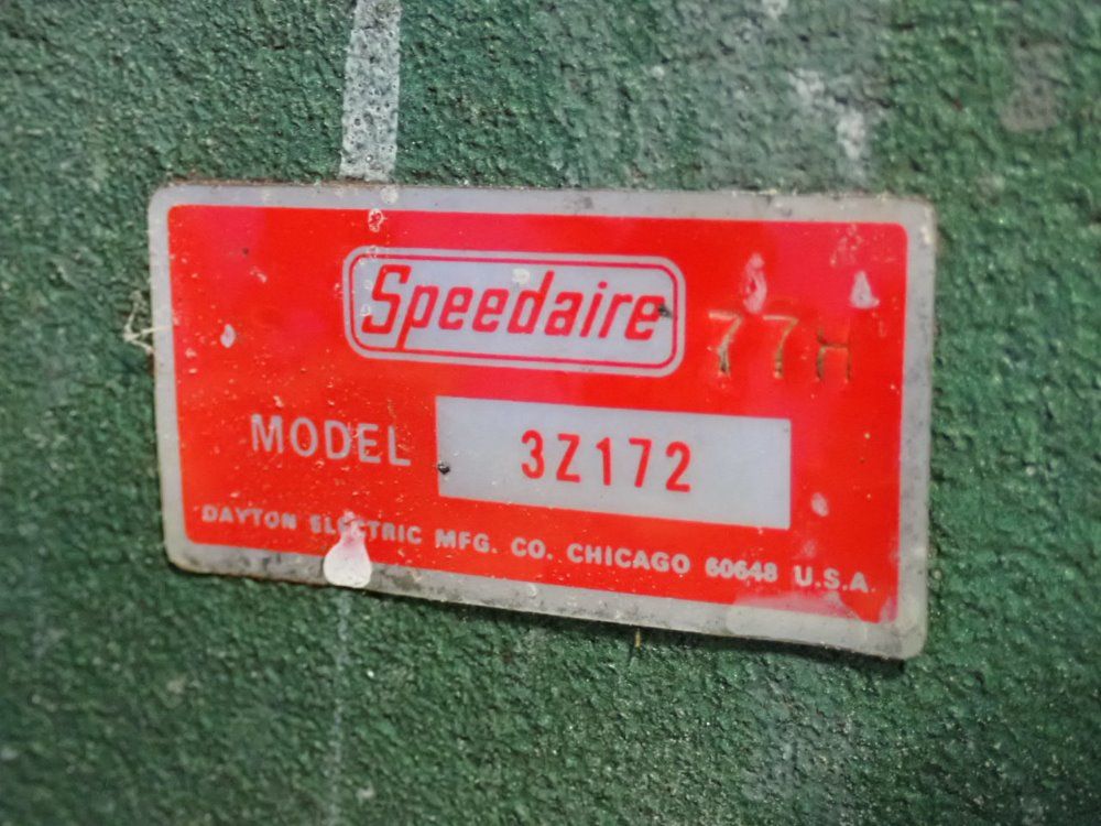 Speedaire 10 Hp Air Compressor - 3z172