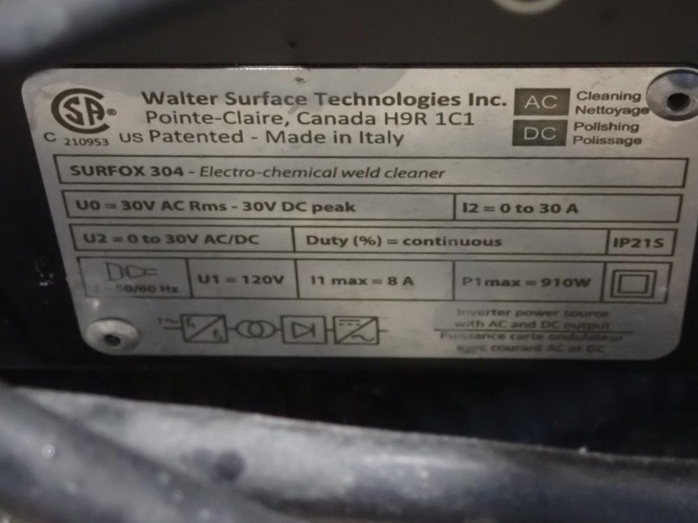 Walter Surface 9x48 Weld Cleaner - Surfox 304
