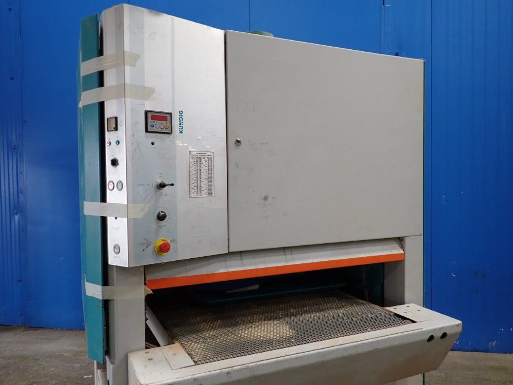 Kundig Wide Belt Sander - Topiq 1-37