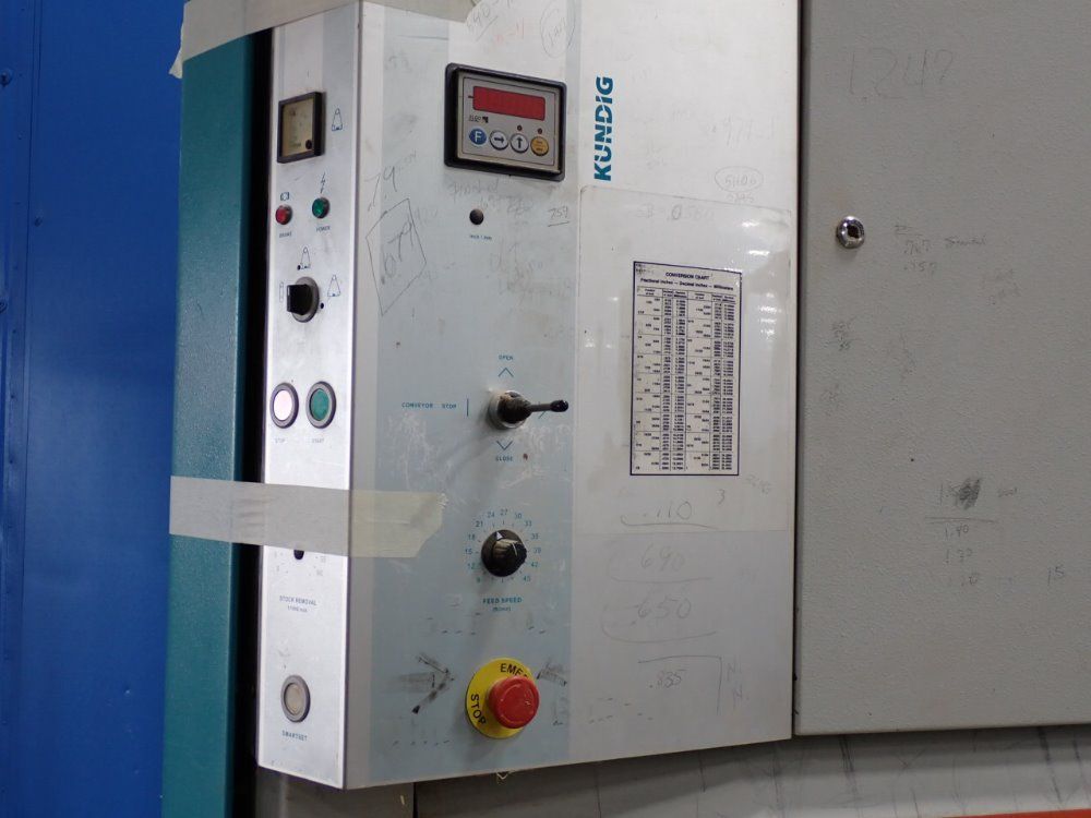 Kundig Wide Belt Sander - Topiq 1-37