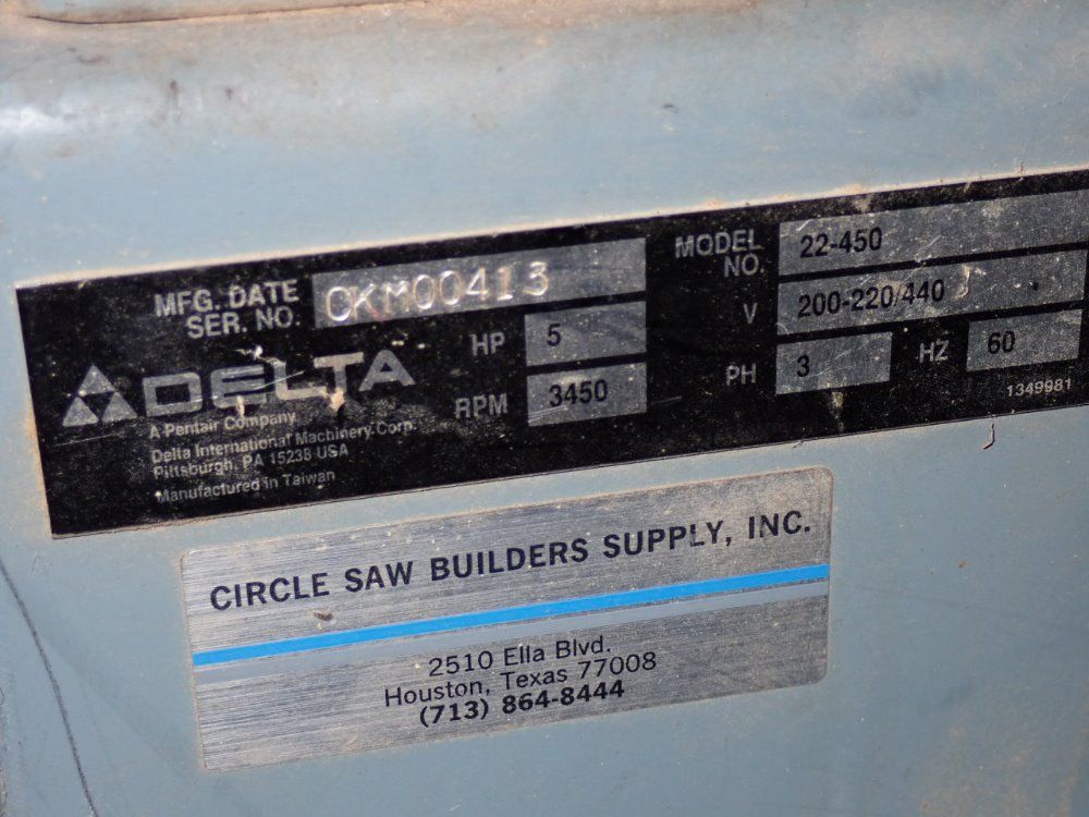 Delta Planer - Dc-580