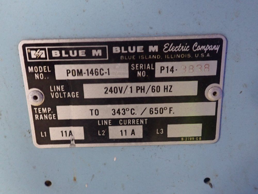 Blue M 650 F Oven - Pom-146c-1