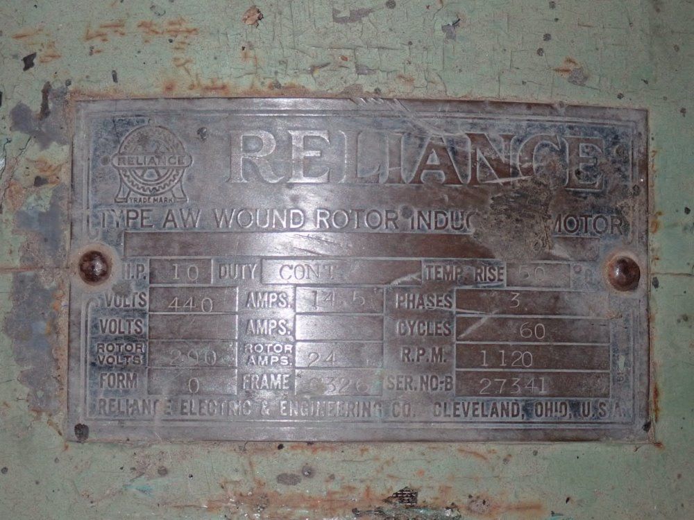 Buffalo 10 Hp Angle Bending Roll - No. 1