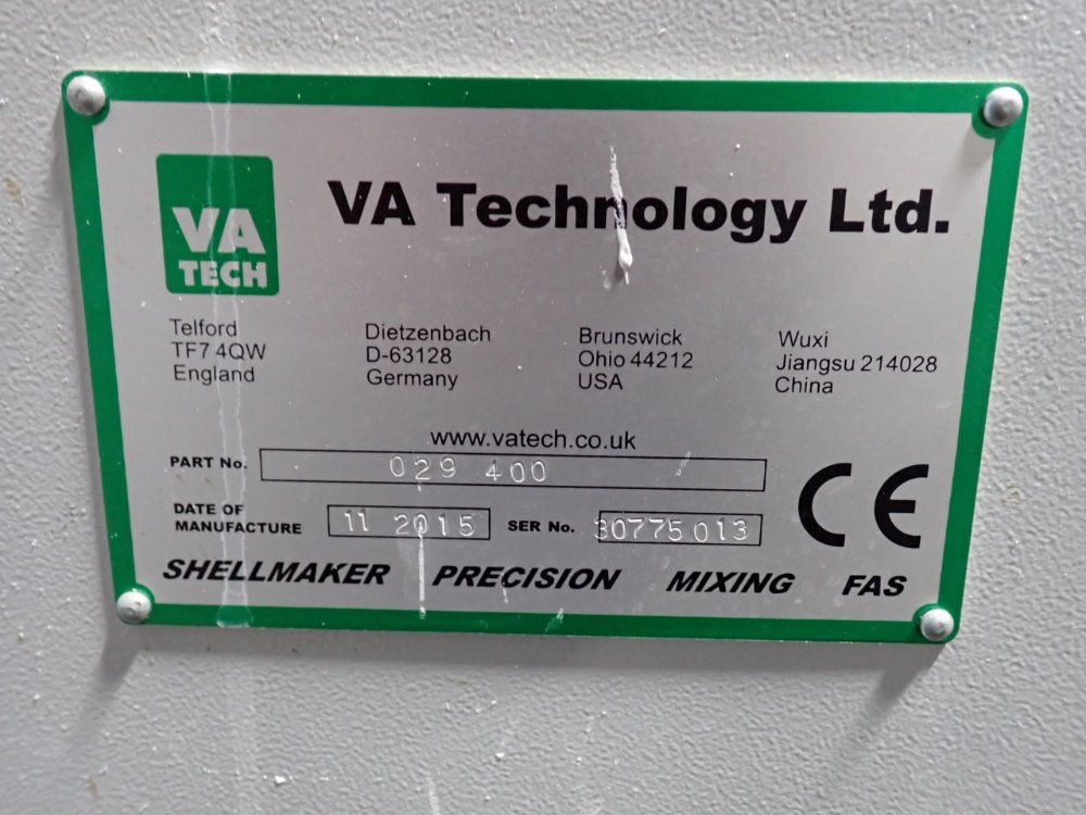 Va Technology Approx 40 Gallons Slurry Tank - 029-400