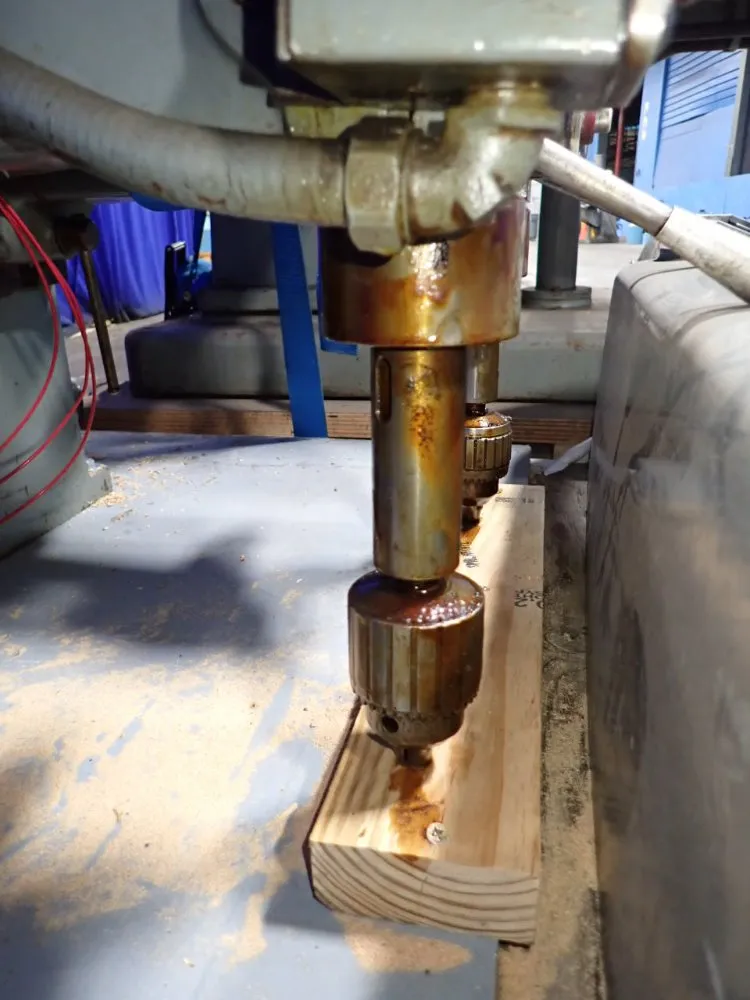 Edlund Dual Head Drill Press