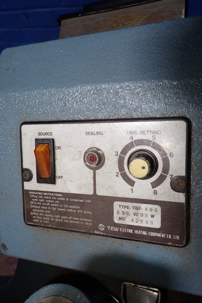 Tew Electric Heating 24" Impulse Foot Sealer - T1sf-602