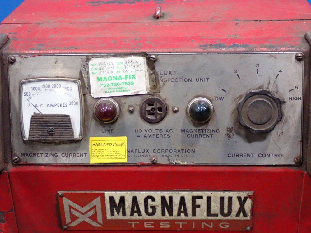 Magnaflux Magnetic Particle Inspection Unit - Kar-3