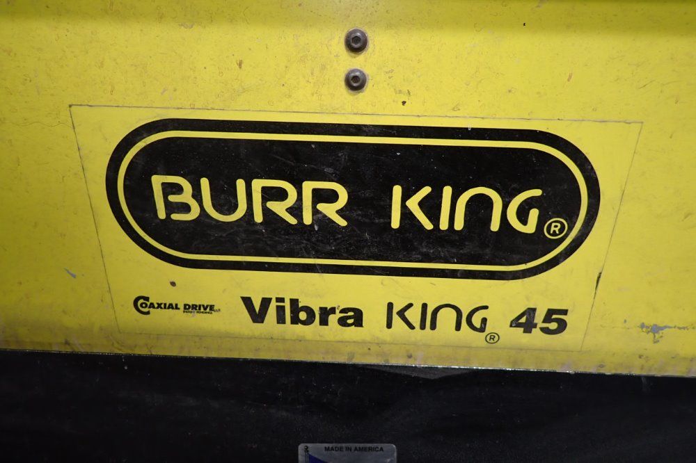 Burr King Deburring Machine - Vibra King 45