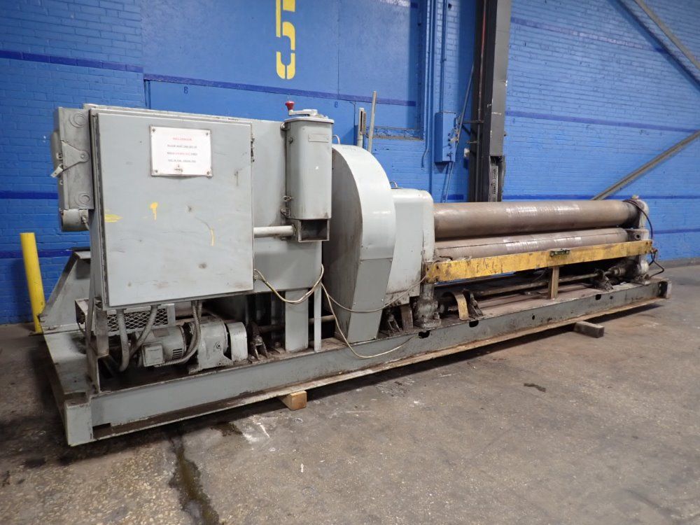 Webb 10' X 1/2" Plate Bending Roll - 9l-1210