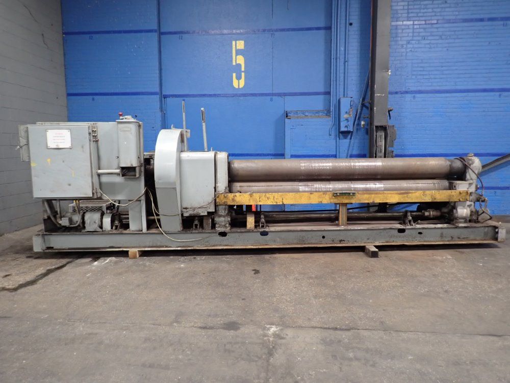 Webb 10' X 1/2" Plate Bending Roll - 9l-1210