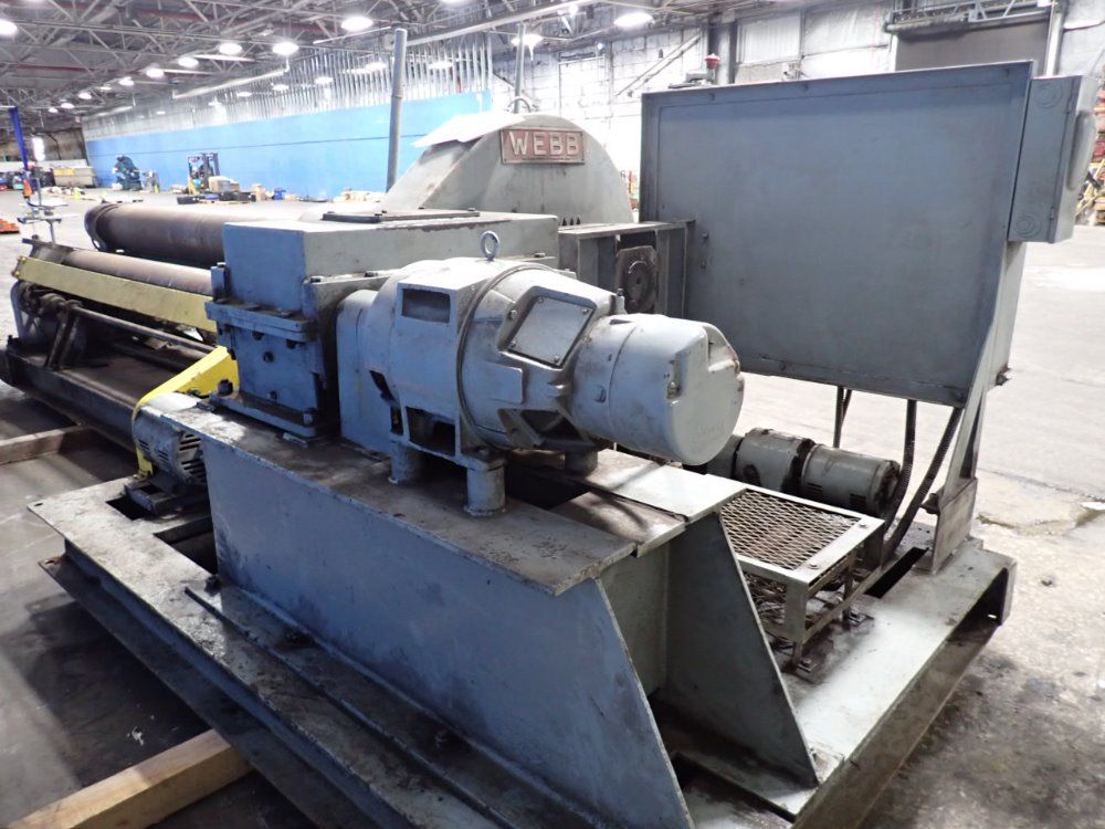 Webb 10' X 1/2" Plate Bending Roll - 9l-1210