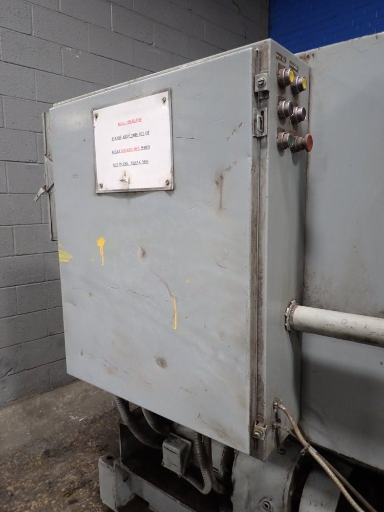 Webb 10' X 1/2" Plate Bending Roll - 9l-1210