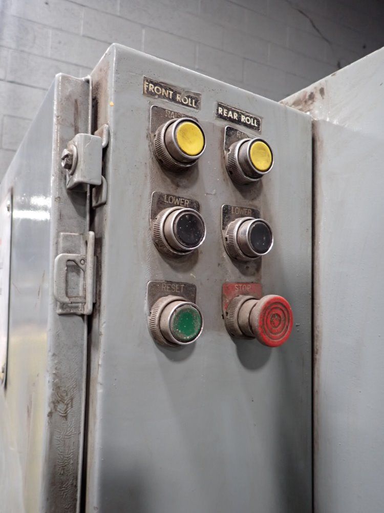 Webb 10' X 1/2" Plate Bending Roll - 9l-1210