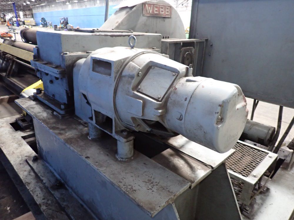 Webb 10' X 1/2" Plate Bending Roll - 9l-1210