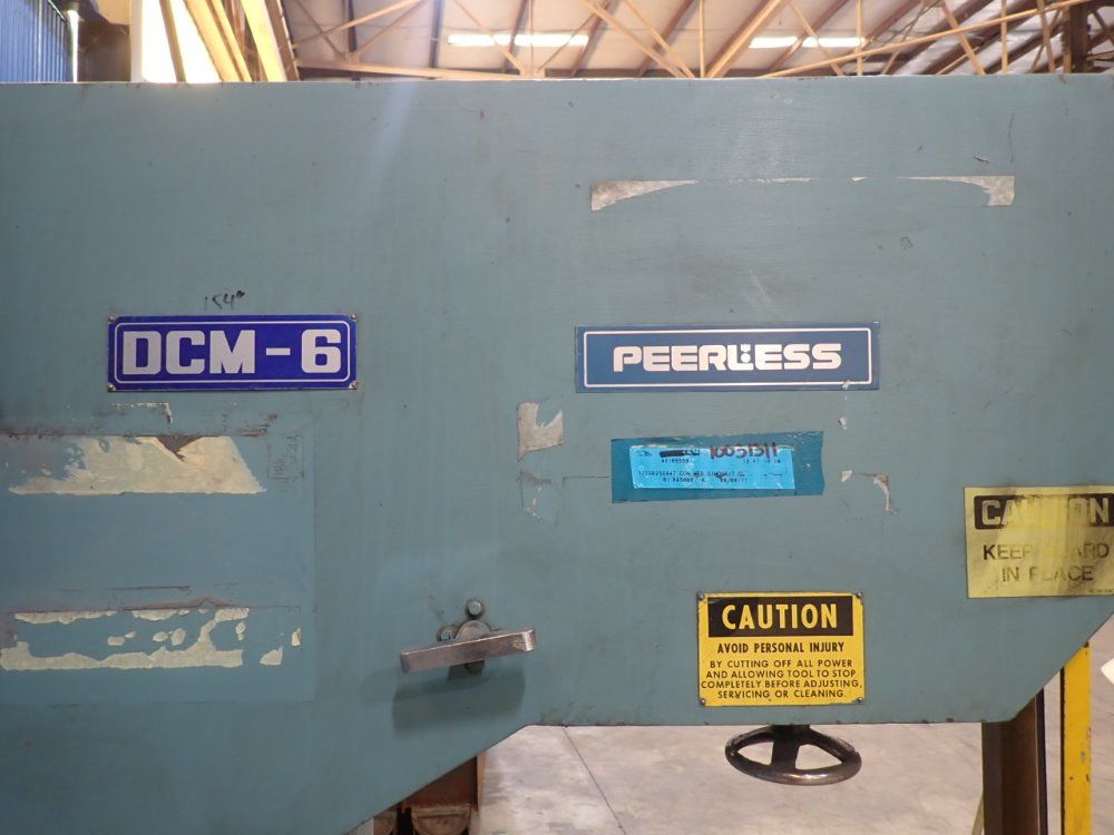 Peerless 24" Vertical Band Saw - Dcm-6