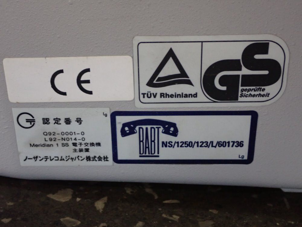 Northern Telecom Telephone Switching System - Meridian 1