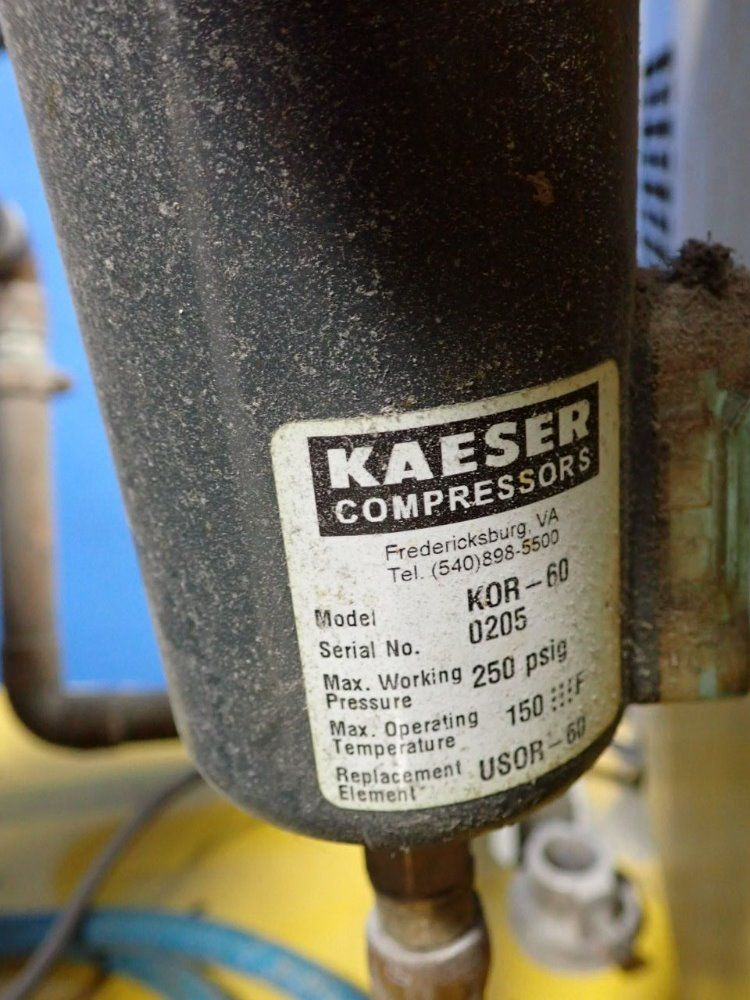 Kaesar Compressors 75 Scfm@100 Psi@100Â° F. Air Compress W/ Air Dryer - Krd075
