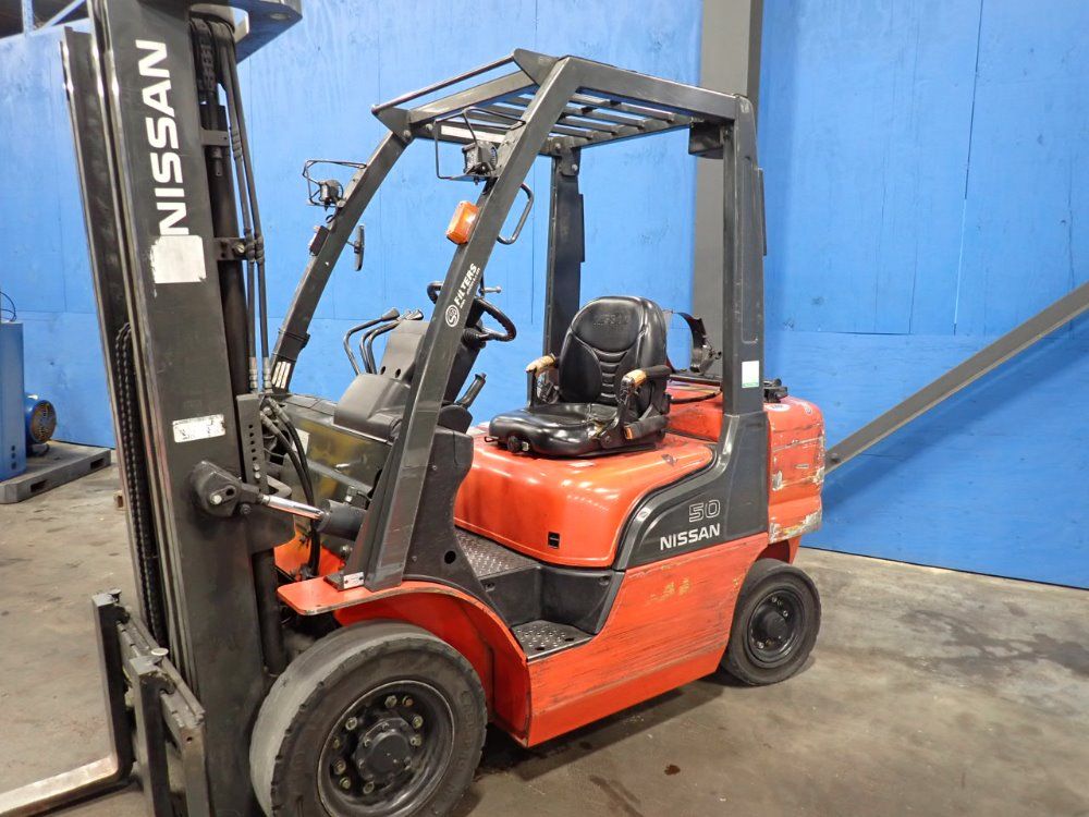 Nissan 4300 Lbs Propane Forklift - Mp1f2a25lv
