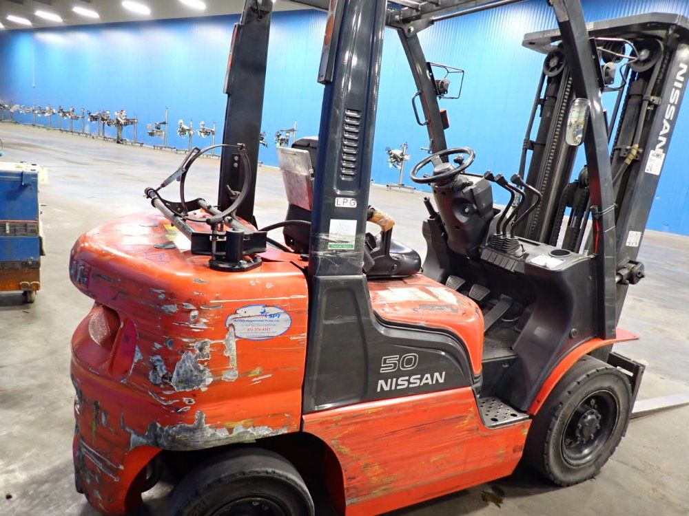 Nissan 4300 Lbs Propane Forklift - Mp1f2a25lv