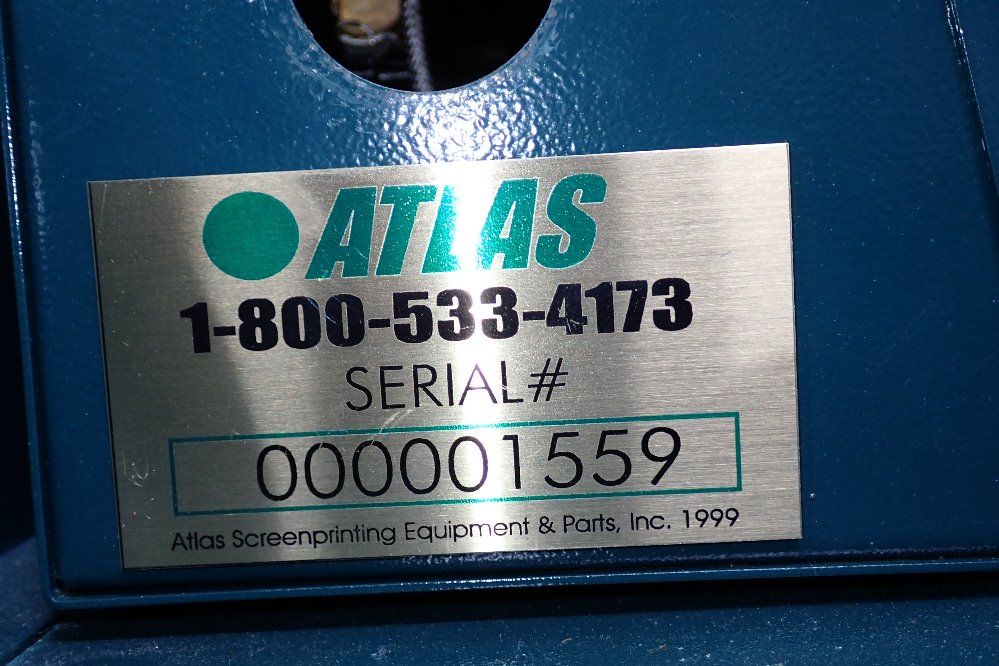 Atlas Infrared Screen Print Dryer