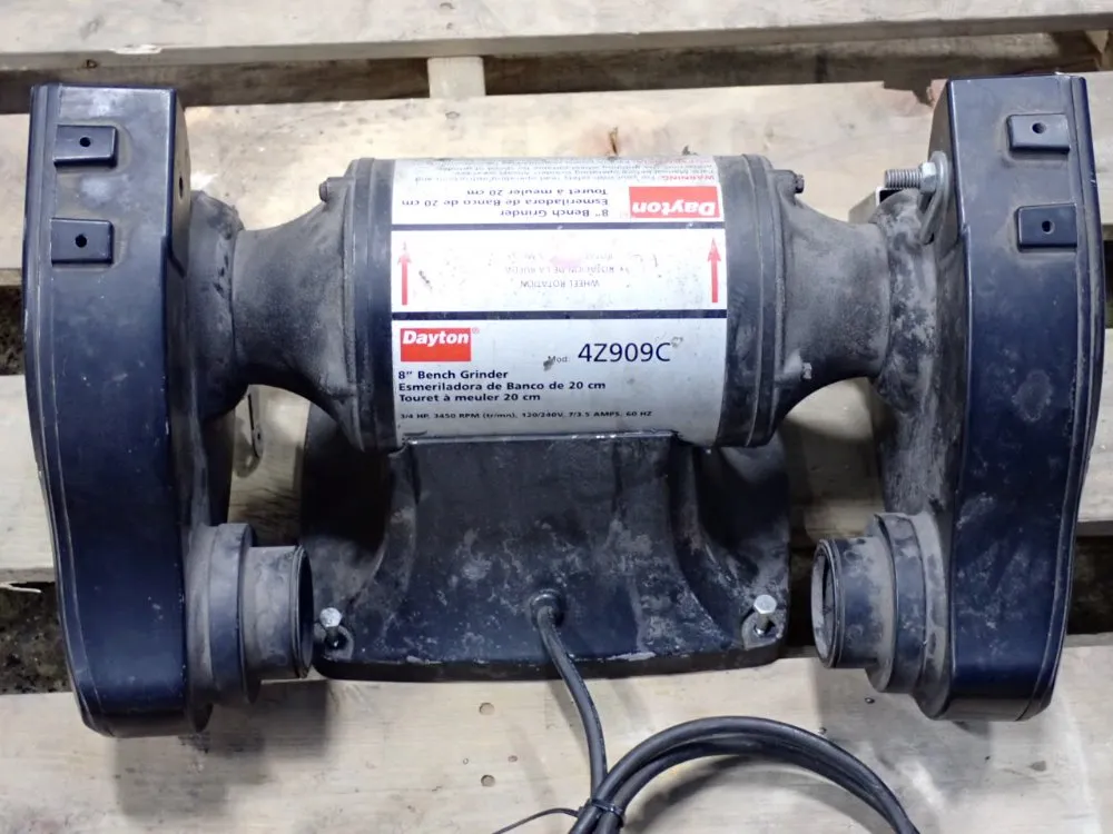 Dayton 8" Bench Grinder - 4z909c