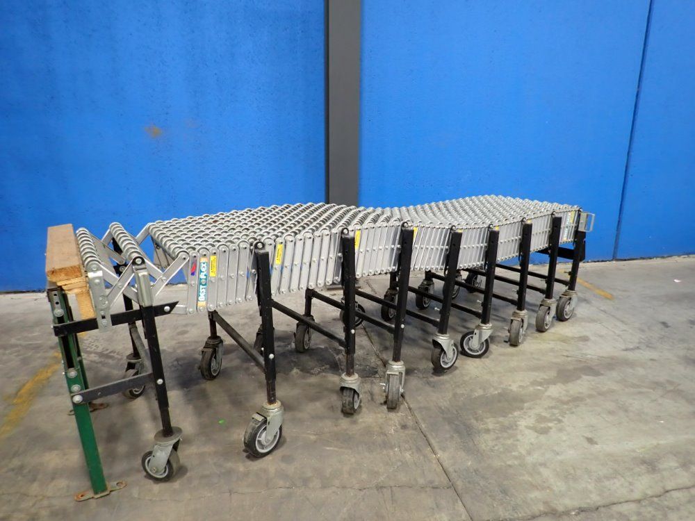 Best Flex 105"x24" Accordion Roller Conveyor - 200