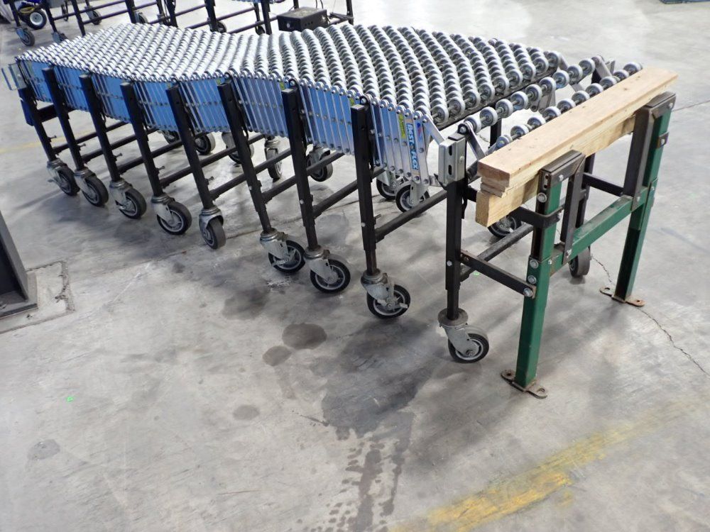 Best Flex 105"x24" Accordion Roller Conveyor - 200