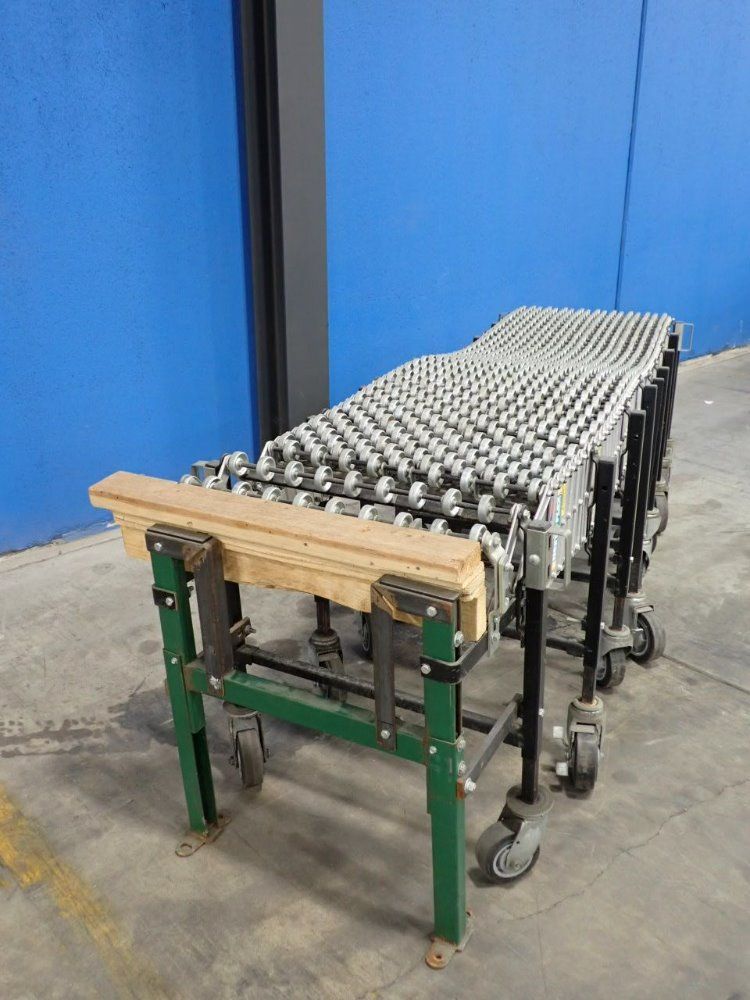 Best Flex 105"x24" Accordion Roller Conveyor - 200