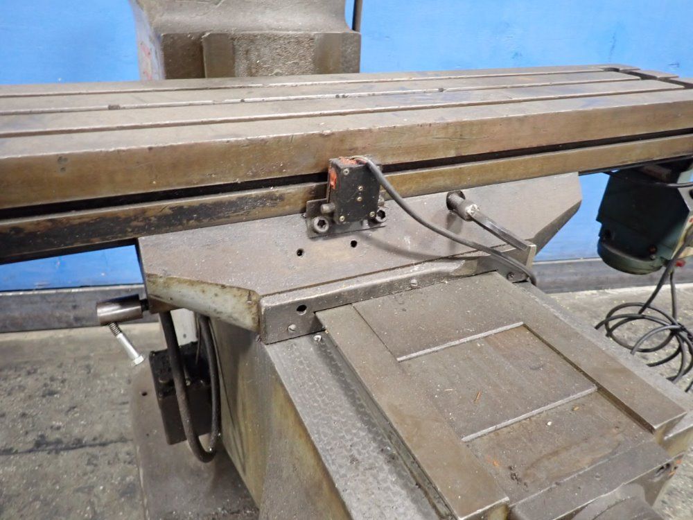 Bridgeport 42" X 9' Vertical Mill