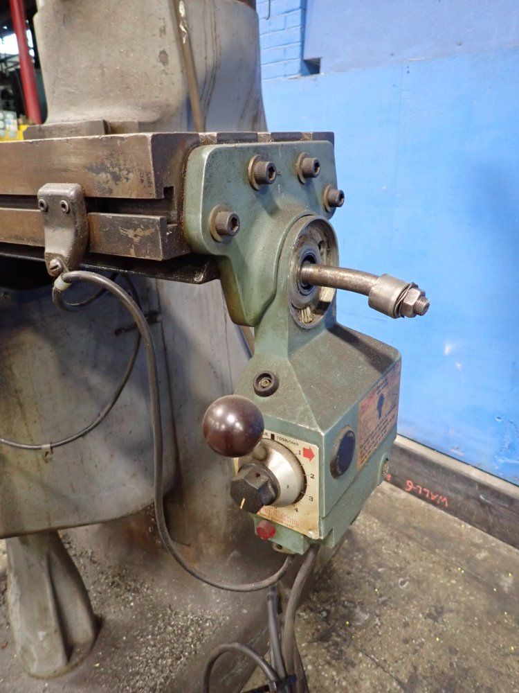 Bridgeport 42" X 9' Vertical Mill