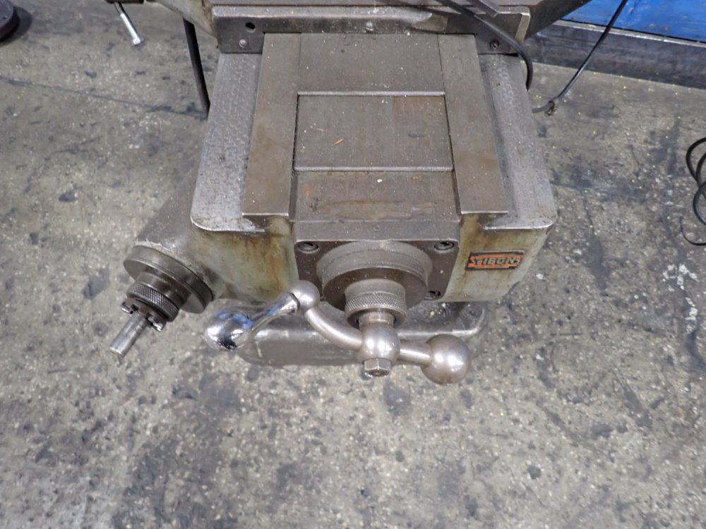 Bridgeport 42" X 9' Vertical Mill