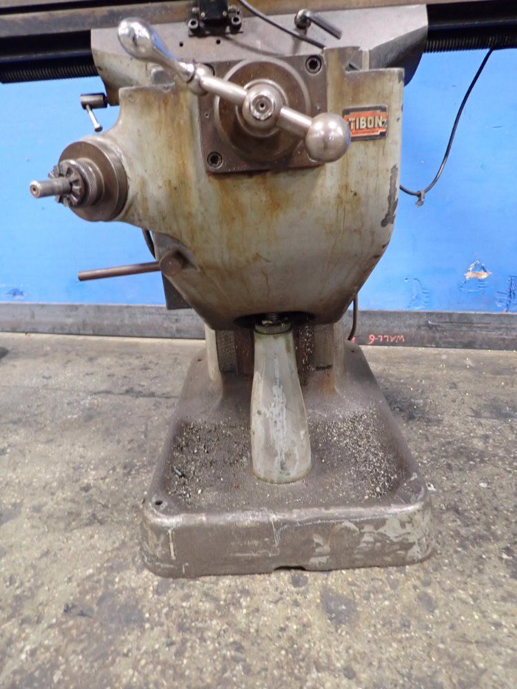 Bridgeport 42" X 9' Vertical Mill