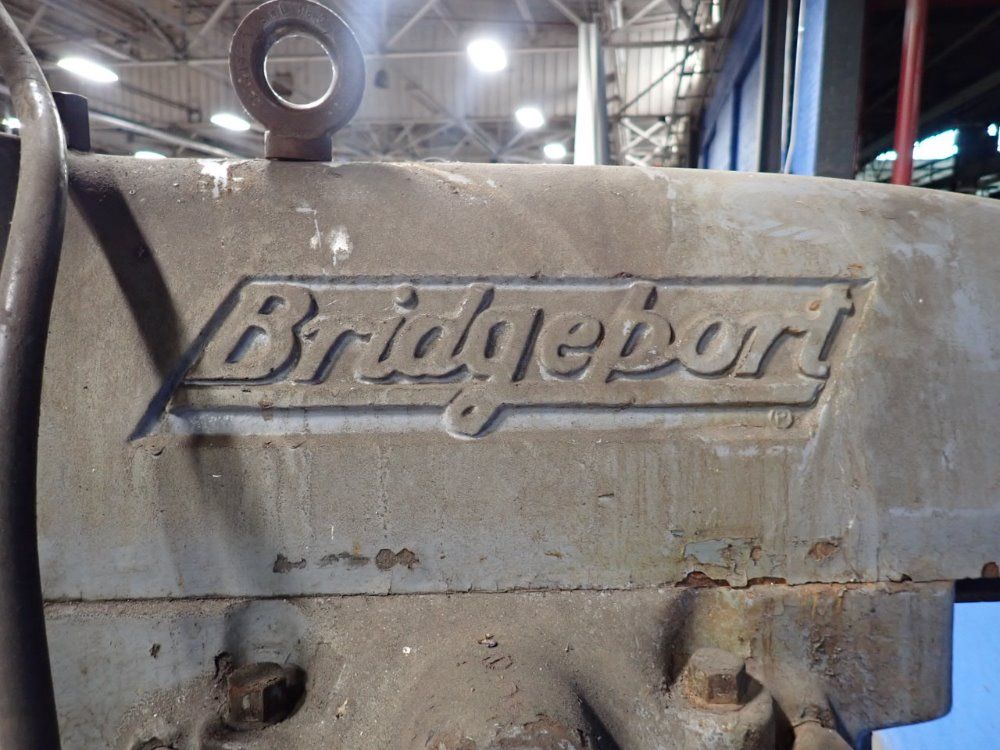 Bridgeport 42" X 9' Vertical Mill