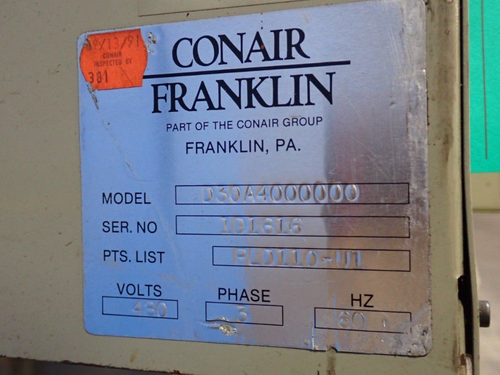 Conair Dehumidifying Dryer - D30a4000000