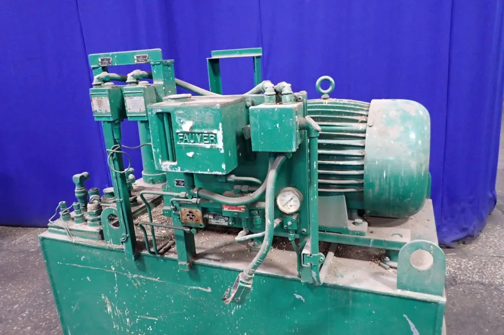 Fauver 15 Hp Hydraulic Unit